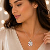 The Petal Muse Floral Statement Piece pendant